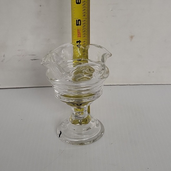 PartyLite‎ Sundae Pillar clear Candle Holder - Picture 5 of 5